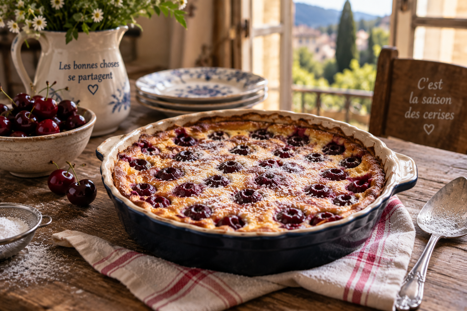 Clafoutis Ends the Fruit Season: The French Dessert You Pour, Not Assemble 1 Clafoutis 1