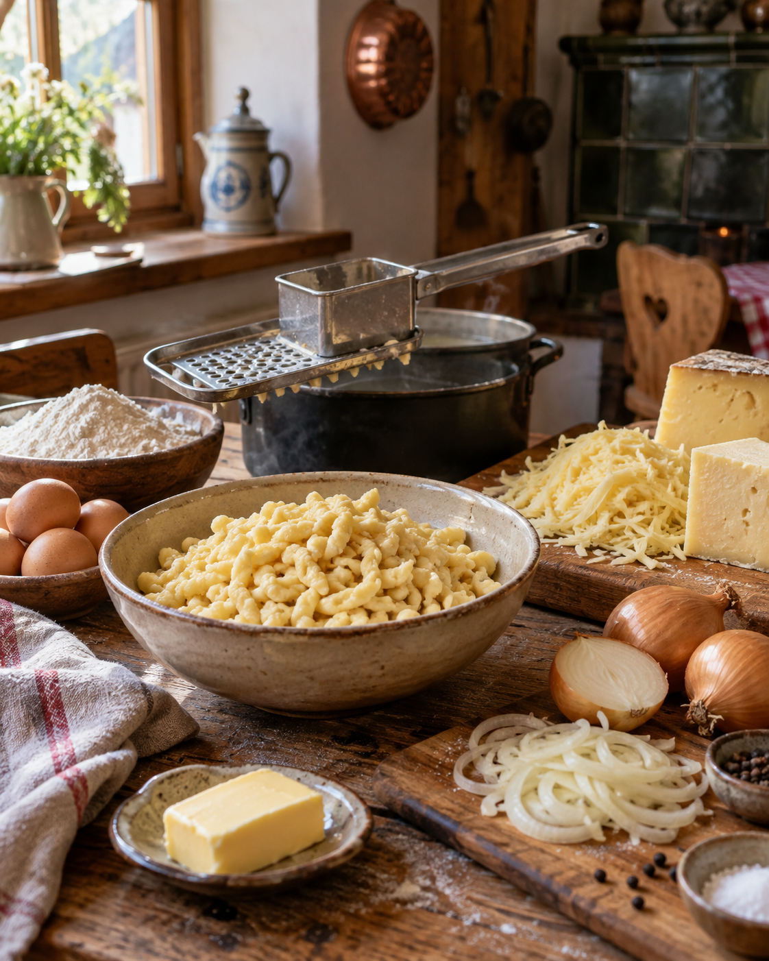 Kasespatzle 4