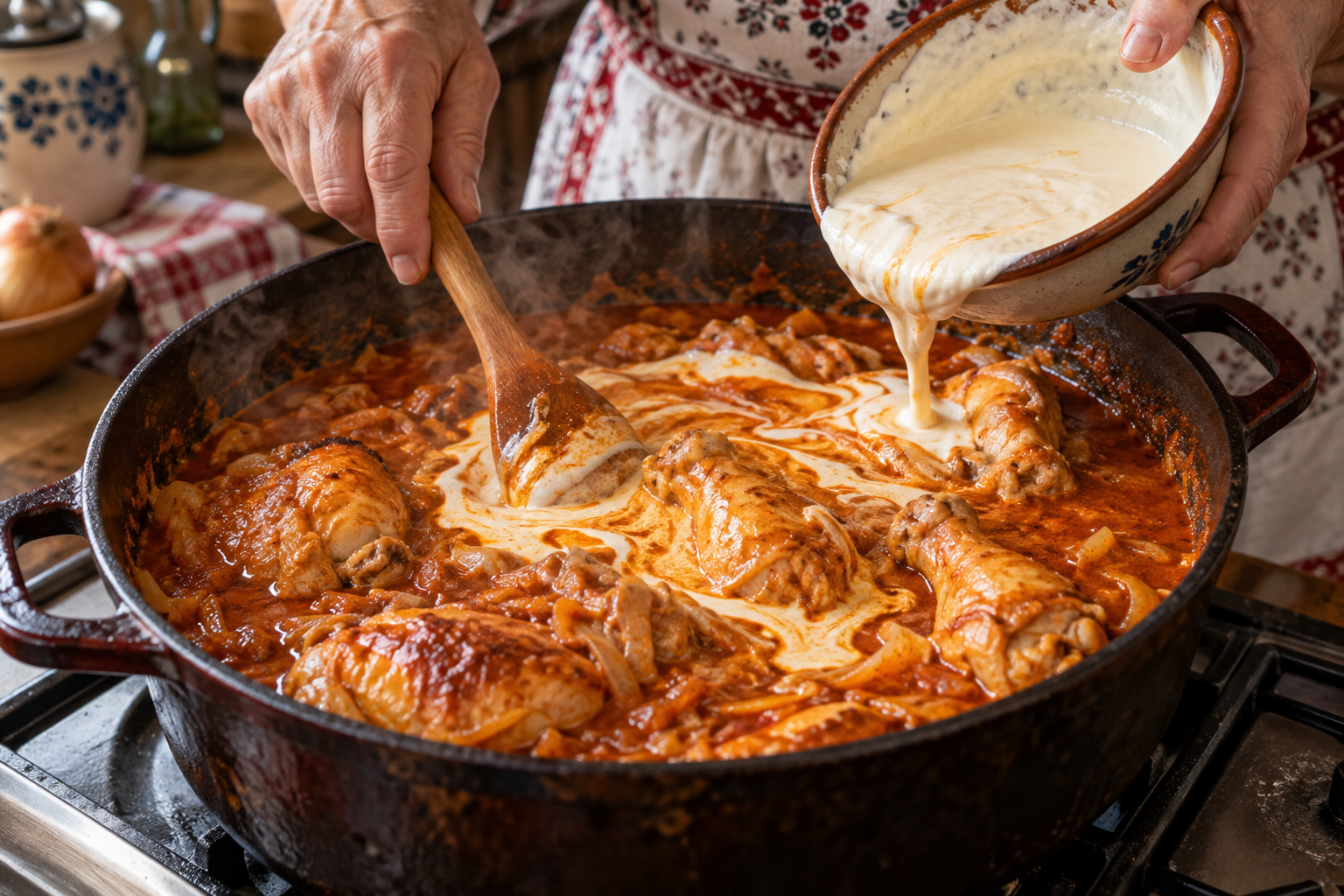 How to Make Chicken Paprikash the Way Hungarian Grandmothers Insist On: Paprika Is a Measurement, Not a Sprinkle 5 Paprikash 5