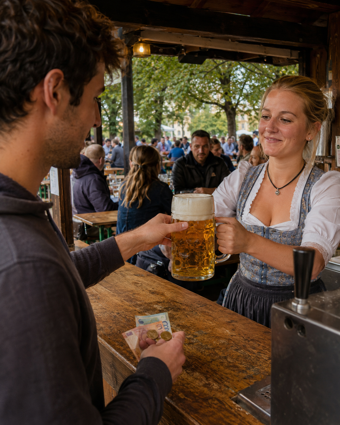 9 German Beer Garden Rules Americans Break in the First Round 3 german beer 3