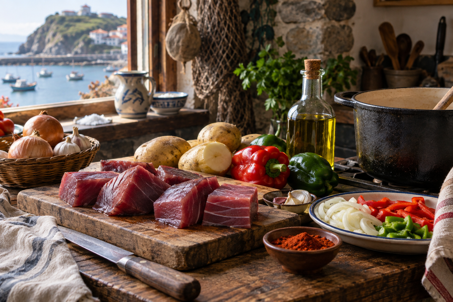 Marmitako Is the Spanish Basque Tuna Stew Fishermen Invented at Sea: The One-Pot September Classic 4 marmitako 1 2