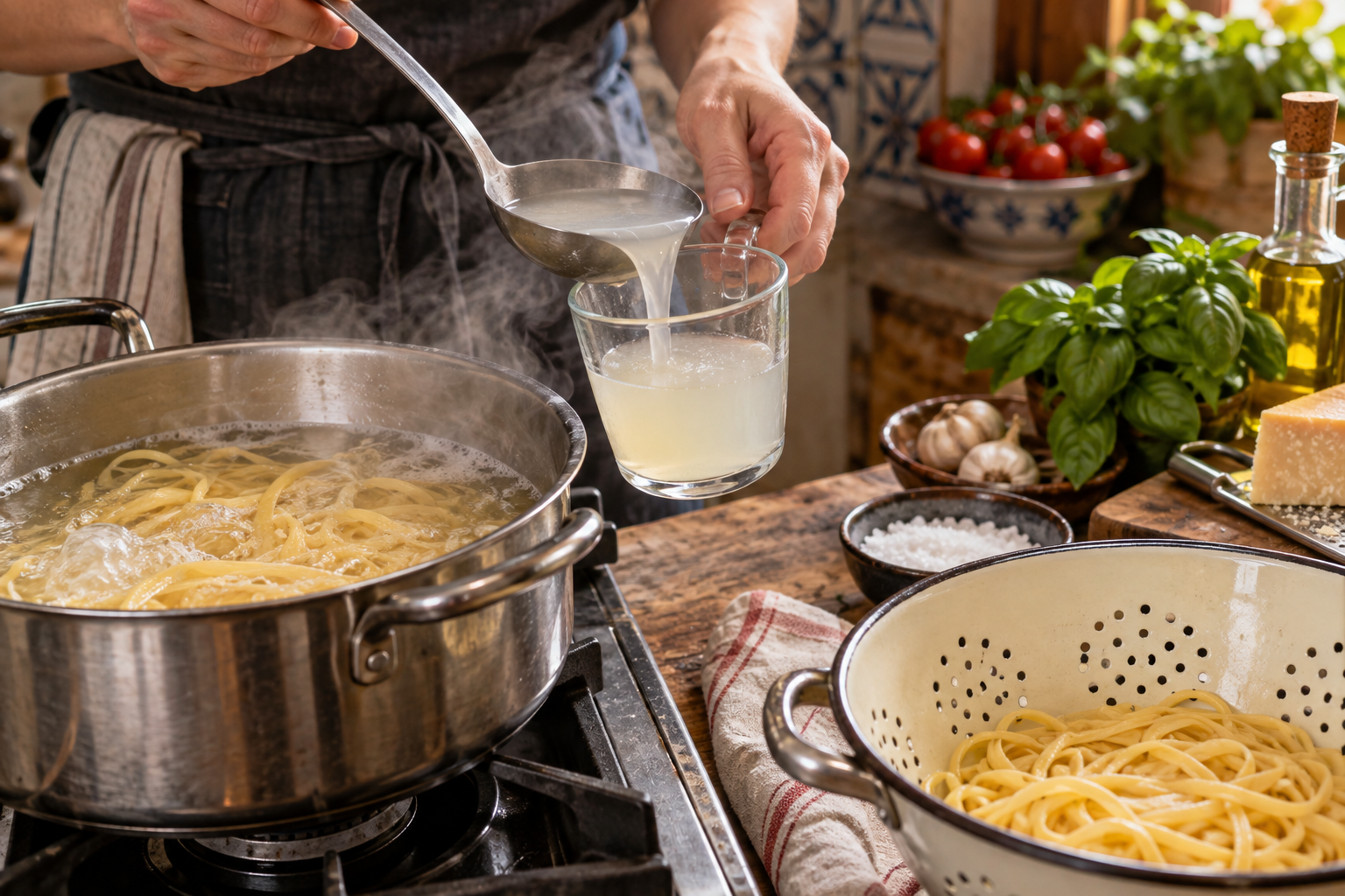 pasta water 2