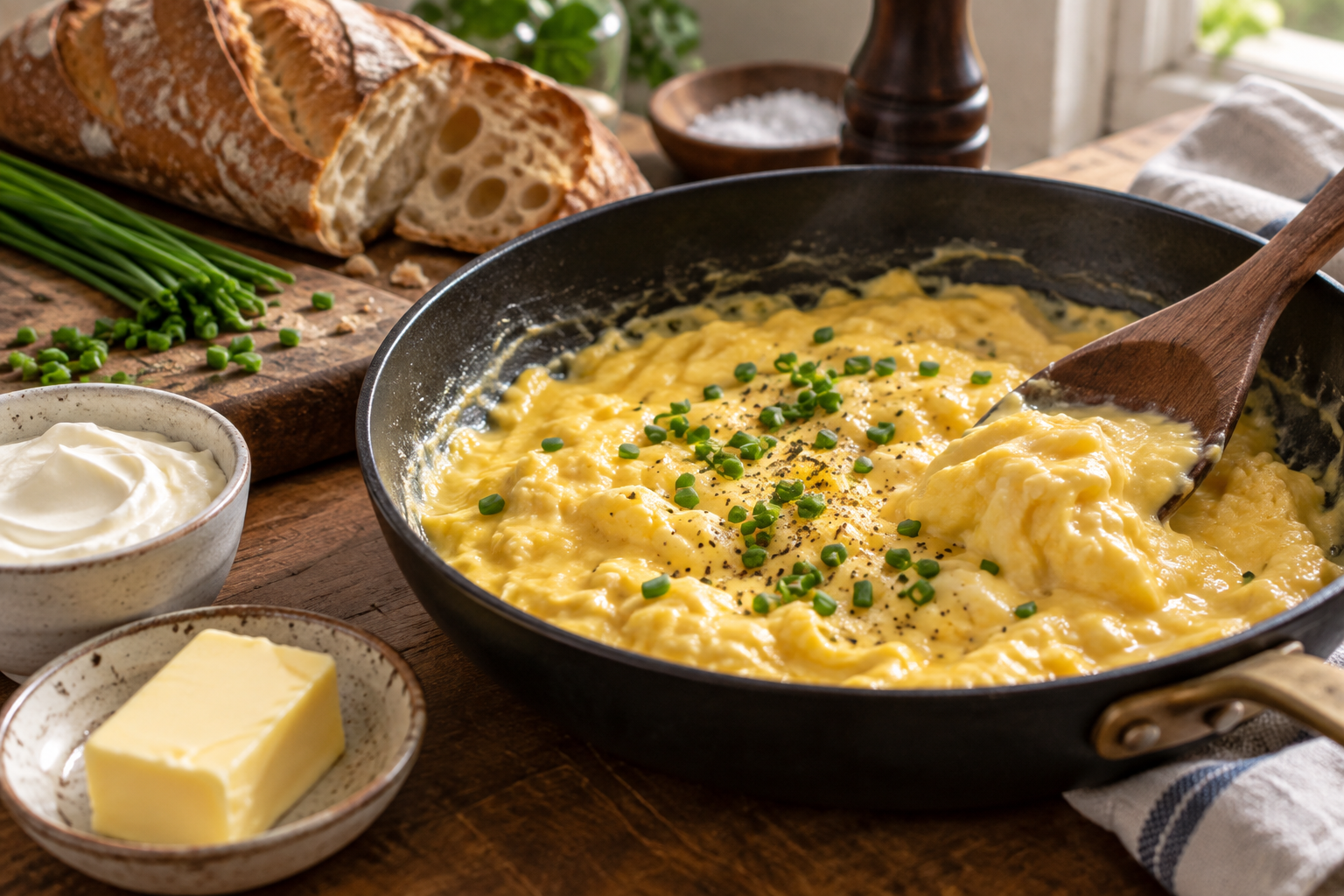 The French Add One Thing to Scrambled Eggs and They Turn Into Silk 5 scrambled 5